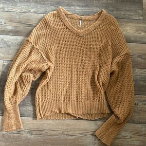 Free people oversized light sweater
